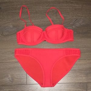 Triangl two piece bathing suit